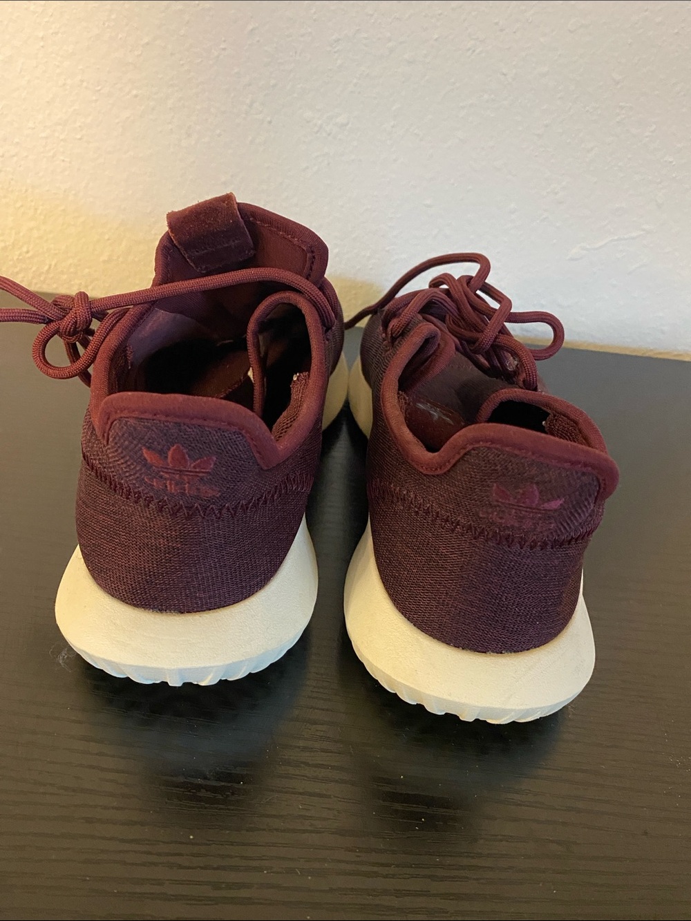 Adidas Burgundy Athletic Shoes - Picture 5 of 17
